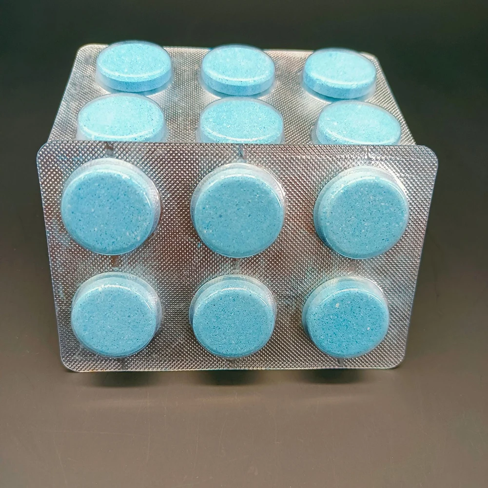 

6pcs And Practical Effervescent Tablets Strong Cleaning Liquid Thoroughly Dissolved Effectively