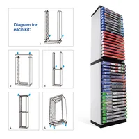 DATA FROG Host Disc Double-layer Storage Box Holder For PS5/PS4/Switch Disc Shelf for Xbox Series X Holder Accessories - Image 3