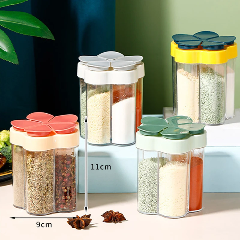 Food Containers, Plastic Spice Bottles