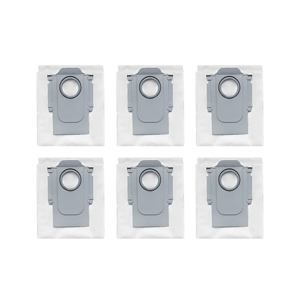 

6Pcs for Xiaomi Roborock P10/Q Revo Dust Bag Sweeping Robot Replacement Accessories