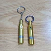 Portable Cigar Punch Cutter With Key Ring Mini Cigar Puncher Pull Hole Cigar Metal Gadget poinçon à cigare zigarrenbohrer 6