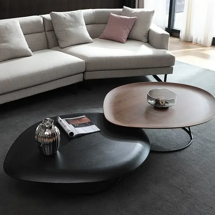 

Italian Personality Art Coffee Table, Small Apartment, Modern Simple Special-shaped Size, Commercial Nordic Creative Coffee Tabl