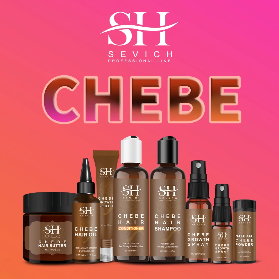 100ml Anti-Hair Loss Chebe Shampoo Strong Hair Root Hair Growth Conditioner Care Products Loss Treatment Sevich