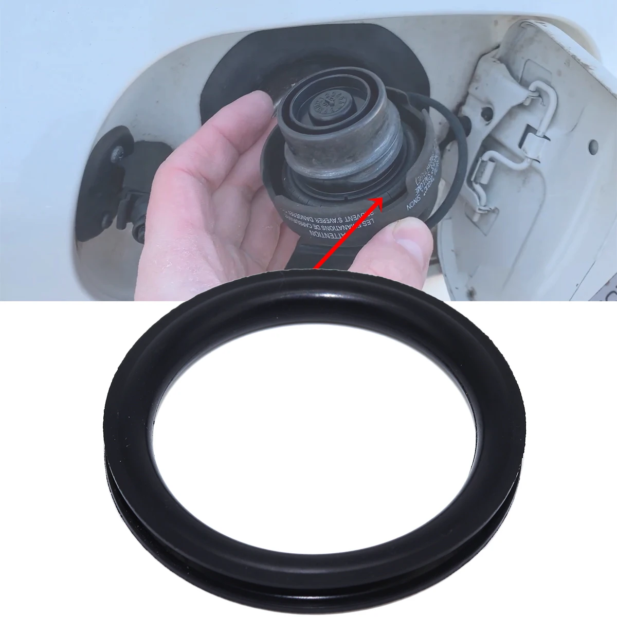 Gas Cap Seal Replacement For VW Golf MK6 7 Fuel Tank Filler Neck Repair