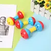 Bird  Colorful Plastics Interactive Dual Balls Parrot Toy for African Greys Cockatoo Small Medium Parrots Y5GB 4