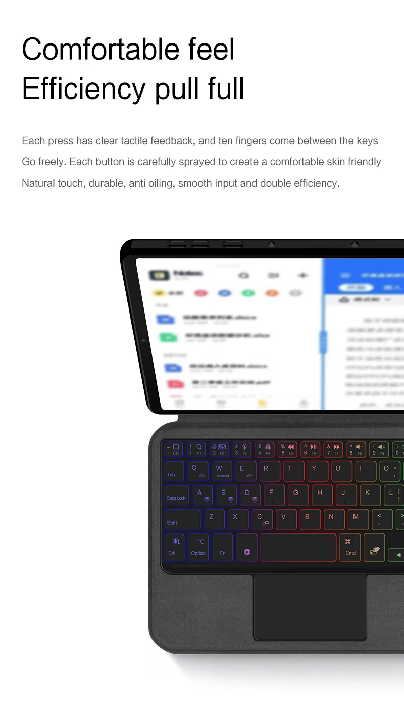 HUWEI-Teclado Mágico para Lenovo Legion Y700, 8.8