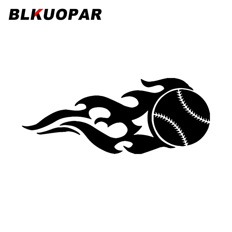 

BLKUOPAR огнестойкая бейсбольная Автомобильная наклейка устойчивая к царапинам модная Водонепроницаемая оригинальная забавная автостайлинг