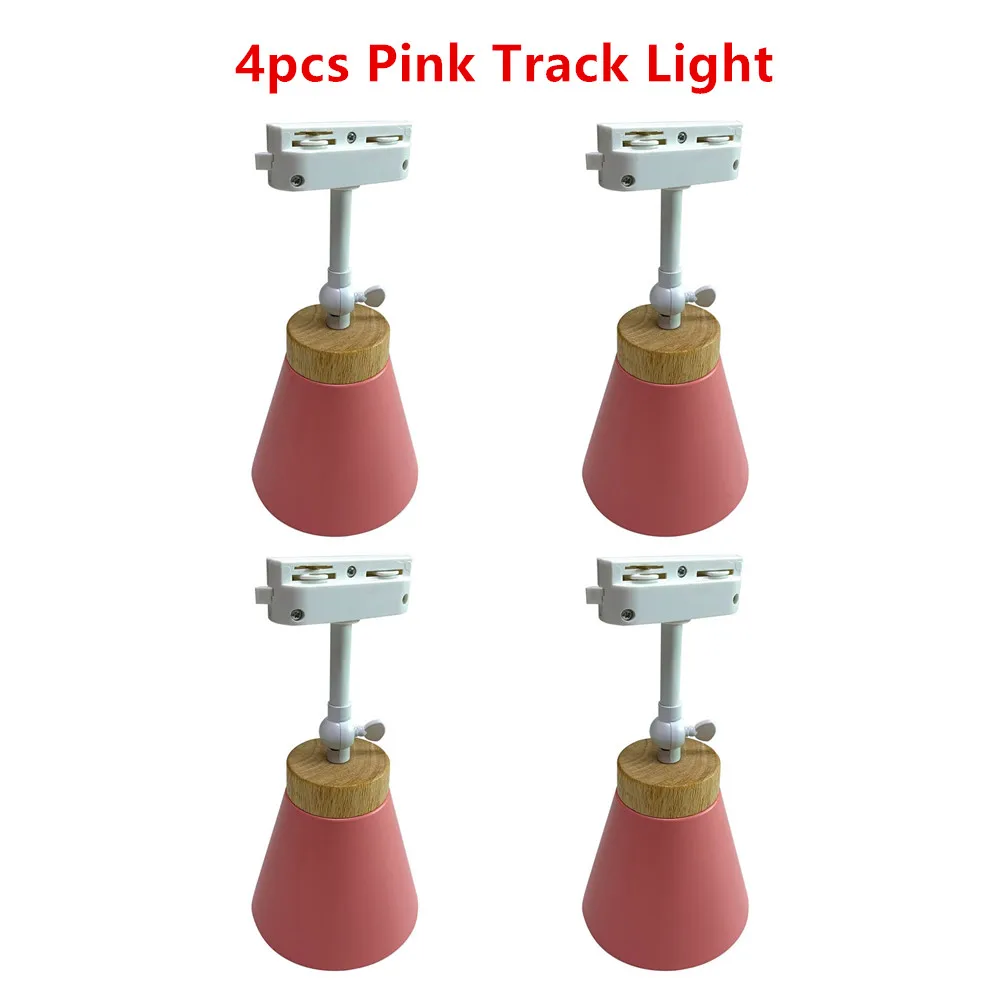4pcs Pink Light