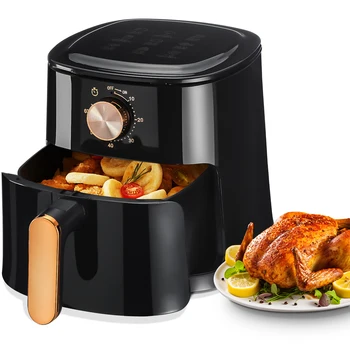 Air Fryer Household Large Capacity Intelligent Multifunctional Electric Fryer French Fries Machine Fully Automatic Electric Oven 1