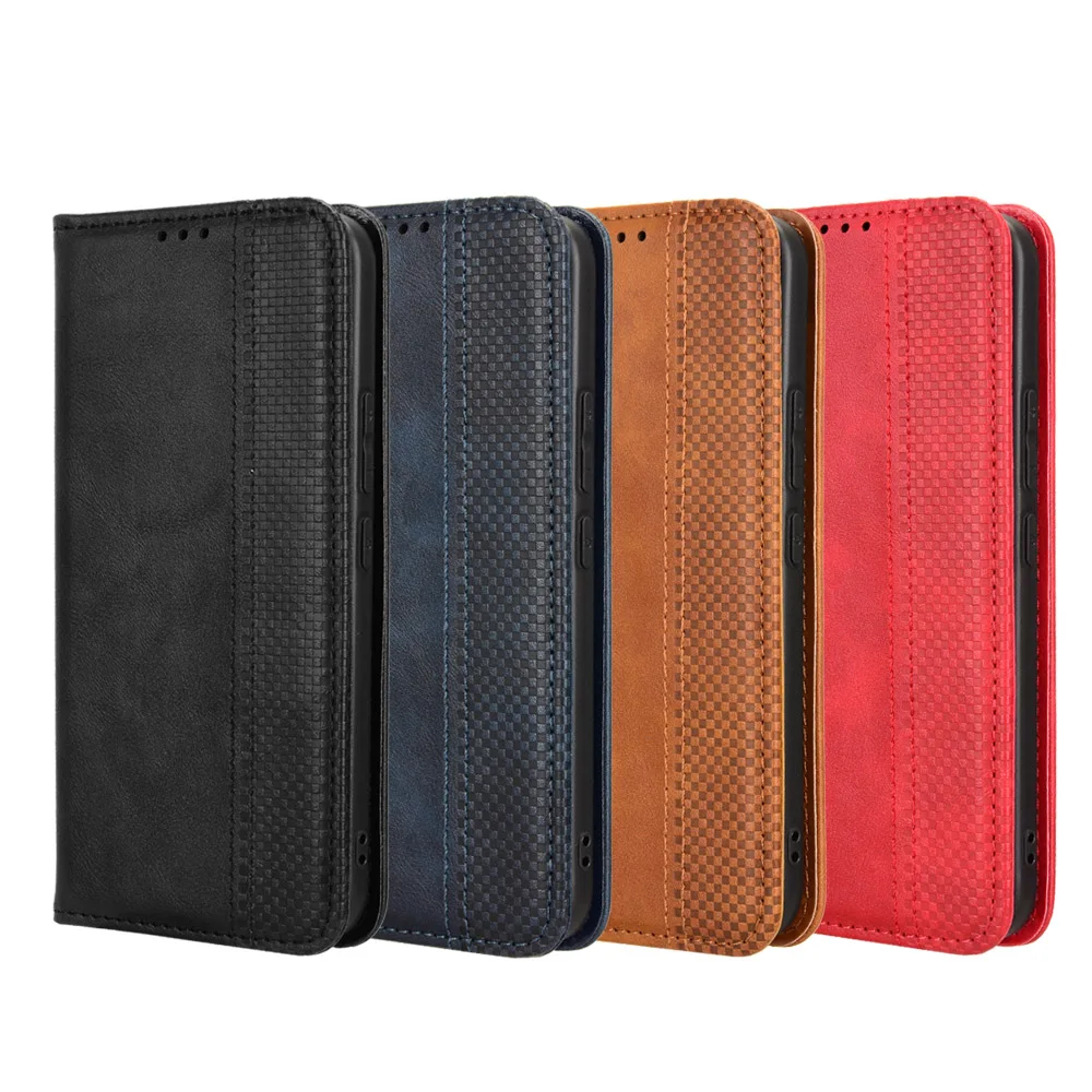 Luxury Flip PU Leather Wallet with Magnetic Adsorption Case - Elegant Phone Bag