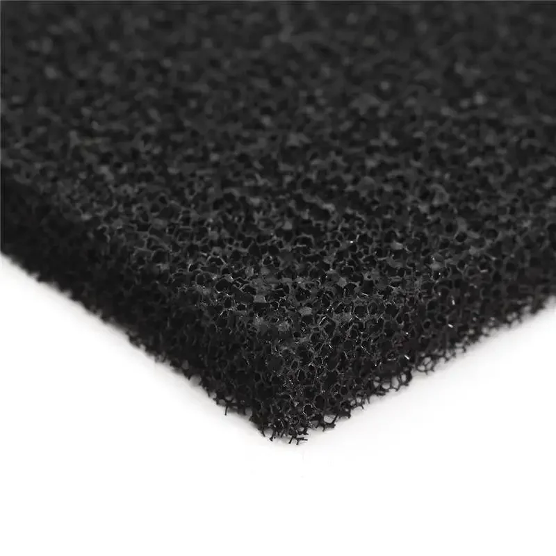 200x300x12mm DIY Activated Carbon Impregnated Foam Filter Sheet Filters Accessories activated carbon filter
