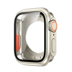 Premium Hard PC Screen Protector Cover with Front and Rear Bumper for Series 10 42mm (Starlight)