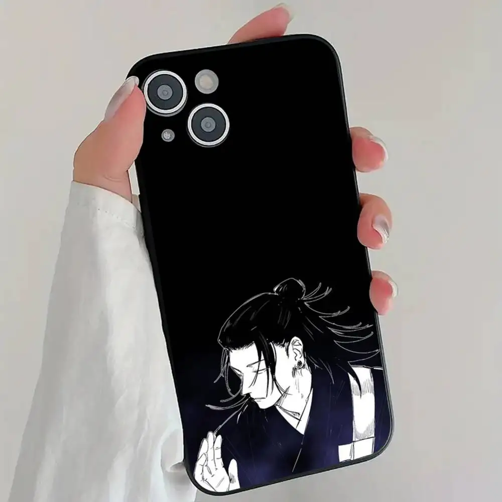 Jujutsu Kaisen Geto Suguru Silicone Phone Case - Soft and Durable Cover