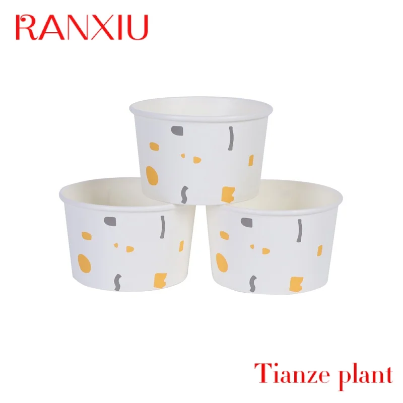 Custom3oz 4oz 5oz 500ml logo customize printed white  ice paper cup cartoon paper bowl customized ice paper cup custom3oz 4oz 5oz 500ml logo customize printed white ice paper cup cartoon paper bowl customized ice paper cup