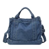 Fashion Luxury Women's Crossbody Bag Denim Fabric High Quality Women‘s Handbags Large Capacity Multi Functional Shouolder Bag