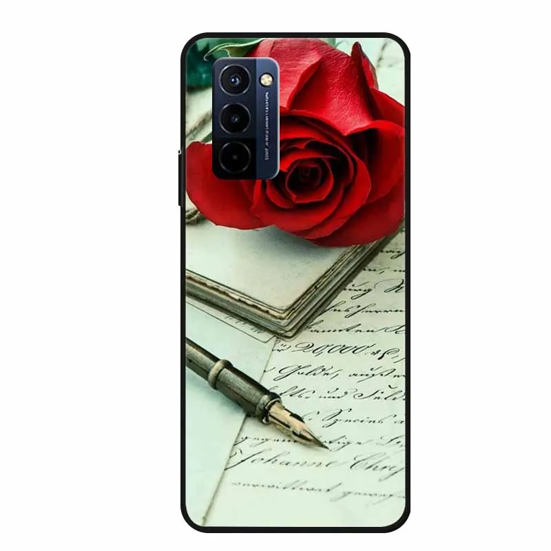 Silicone Soft TPU Shockproof Painted Phone Case - Protective Back Cover