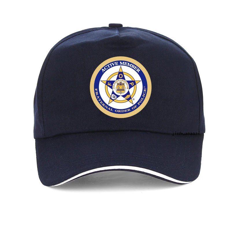 FRATERNAL ORDER OF POLICE Baseball Cap summer visor Breathable POLICE hat Adjustable men Snapback hats Casquette 3