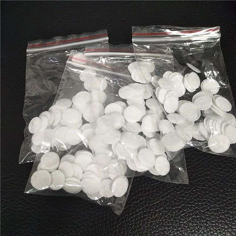 50pcs/Bag Microdermabrasion Cotton Filters 10/11/16mm Face Care Blackhead Removal Vacuum Filters Accessories