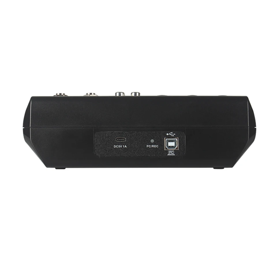 HD A4 A5 Sound Card Mixing Console Mixer Professional Audio 4 5 Channel Sound Mixer For Live Streaming DJ Audio Equipment