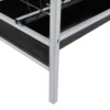Livestock Feed Trough, 2-in-1 Grain& Hay Feeder for Goats Sheep, Large Capacity Feed Trough 100*65*85cm for Farms, Yards