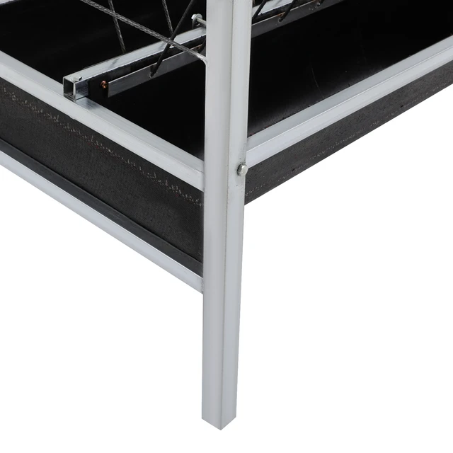 Livestock Feed Trough, 2-in-1 Grain& Hay Feeder for Goats Sheep, Large Capacity Feed Trough 100*65*85cm for Farms, Yards