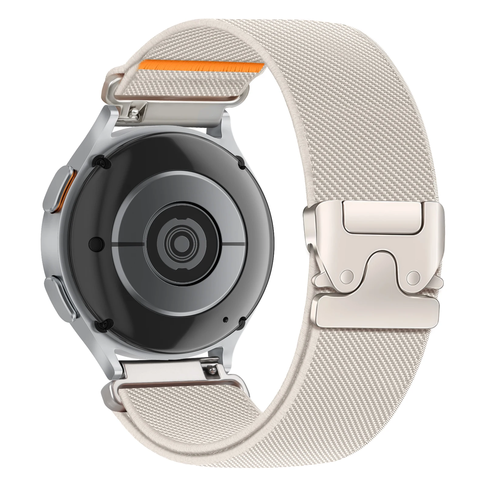 Sleek Metal Parachute Bracelet Strap for Smartwatches, 20mm/22mm