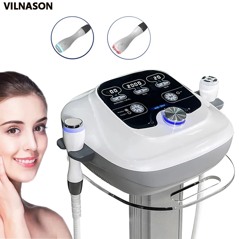 Wrinkle Removal Whitening Facial Electrop Ratio Machine Newest Electroporation Cooling Heating Skin Lifting Multipolar Requency 5