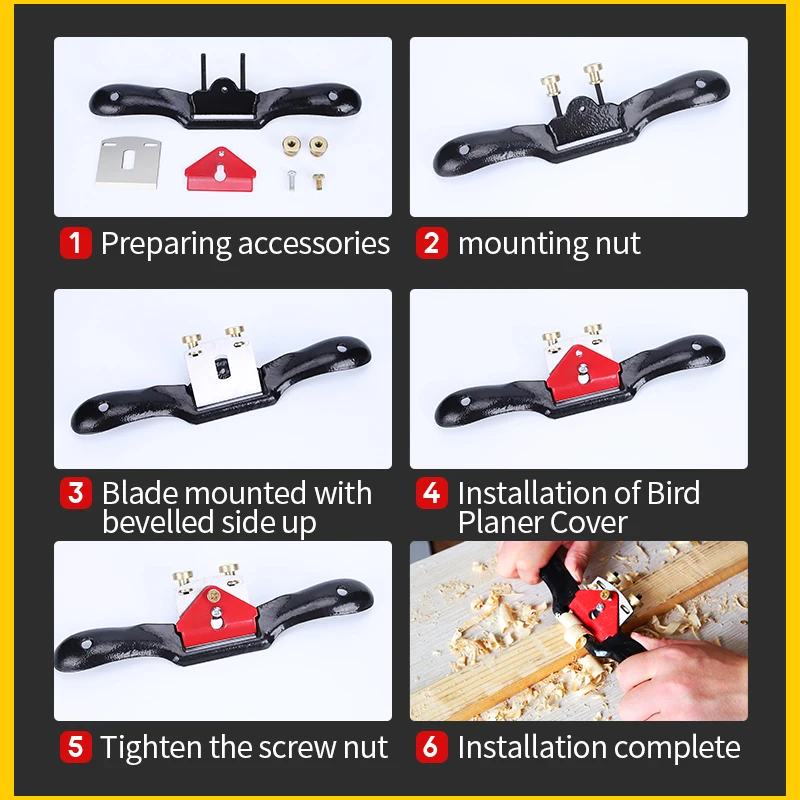 Woodworking Hand Tools Hand Planer Spokeshave and Planer Blades