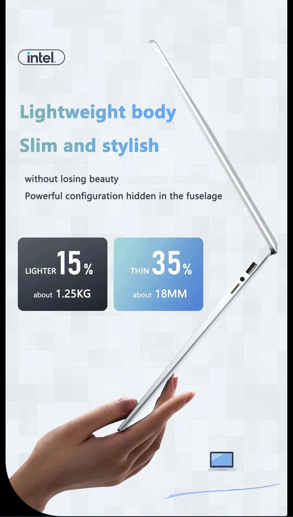 Laptop Computer Windows 11 Notebook 12GB RAM 128GB 256GB 1TB SSD 1920*1080 HD Lightweight Portable Office Study Laptops