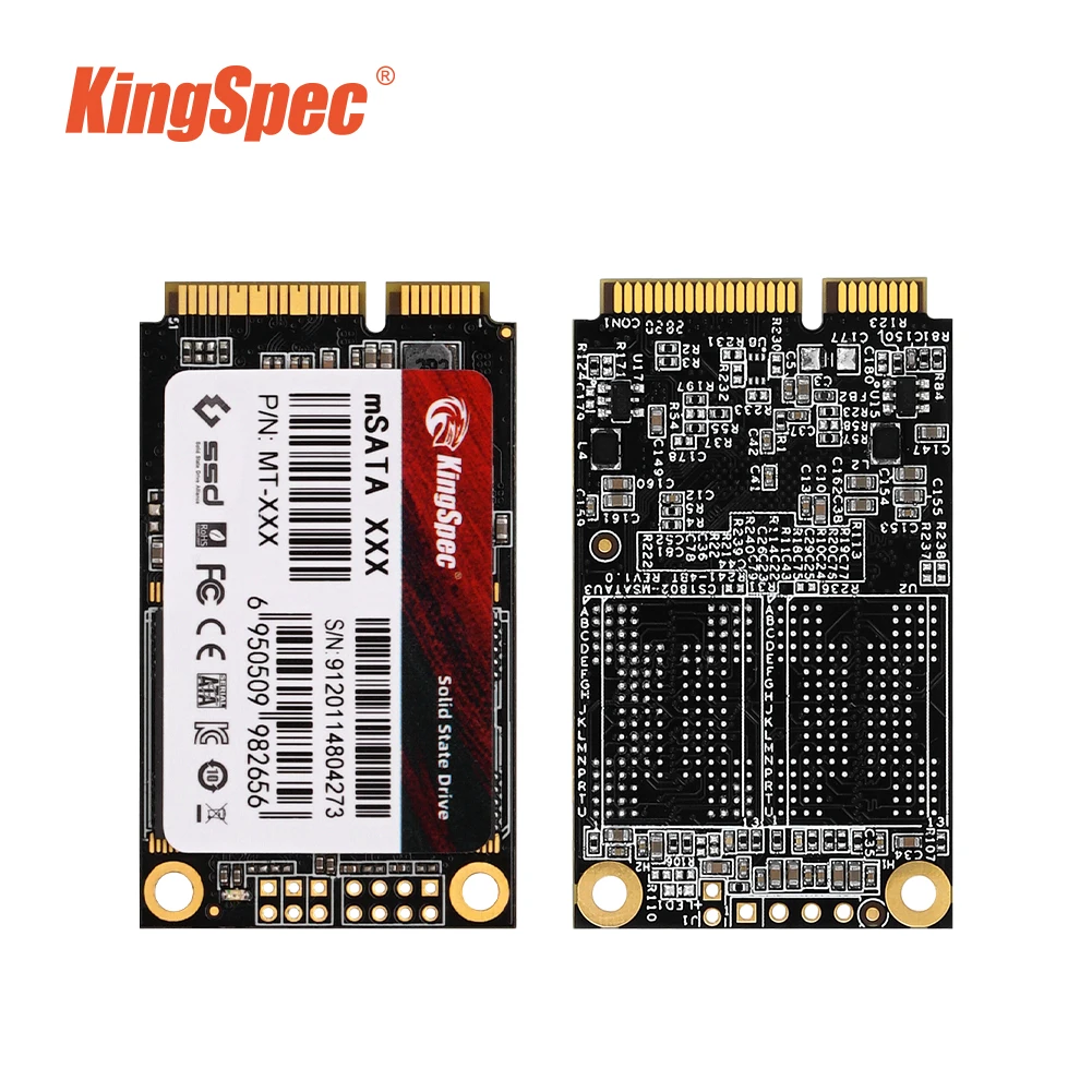 mSATA SSD MT Series (64GB/128GB, 256GB, 512GB, 1TB) - KingSpec