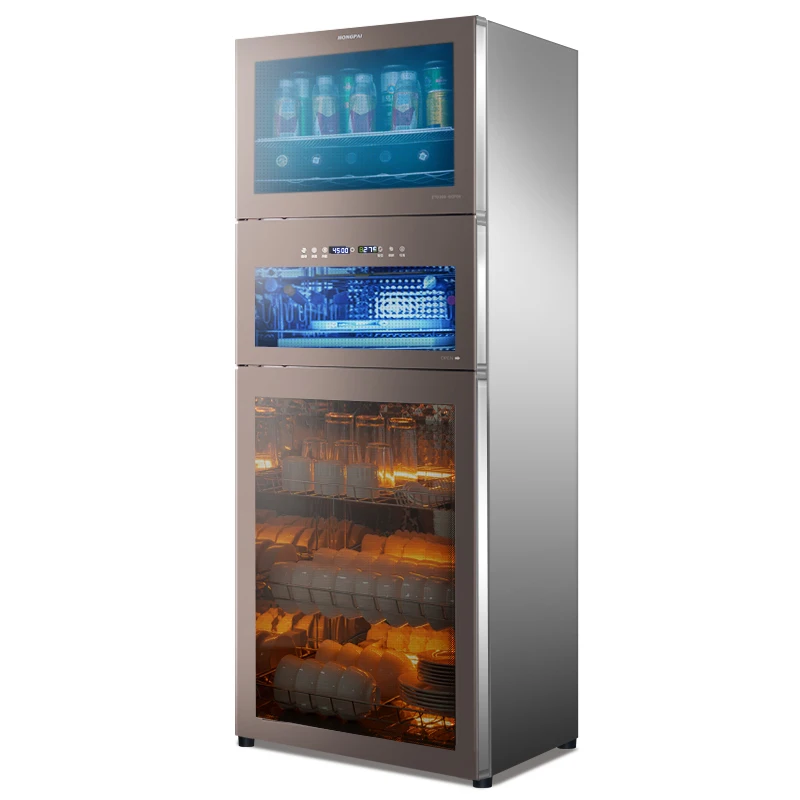 Outdoor Wine Cooler Single-zone Wine Cabinet Commercial Bottle Cooler Refrigerator Temperature Control Cellar