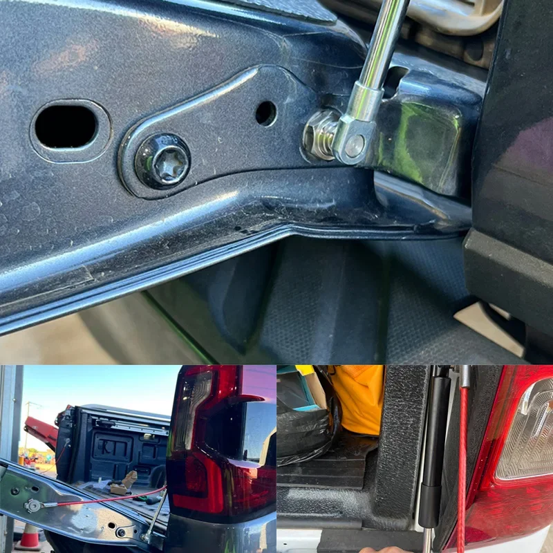 For Ford Ranger T9 Pickup-Next-Gen Rear Tailgate Assist Shock Slow Down Damper Gas Strut Lift Support Car Accessories