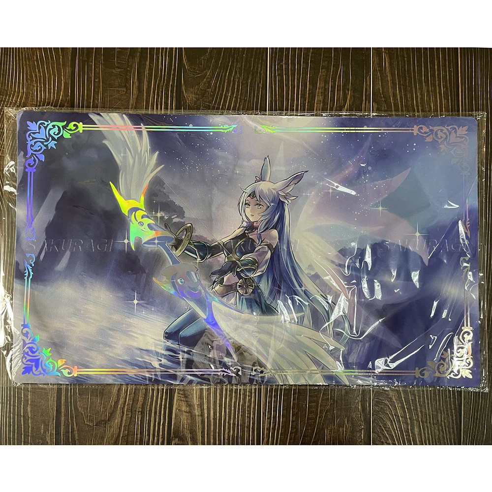 Yu-Gi-Oh Olografico Apollousa Arco Della Dea Pad Playmat Ygo Mat Mtg Kmc Tcg Ogc Ccg Yugioh Mat-204