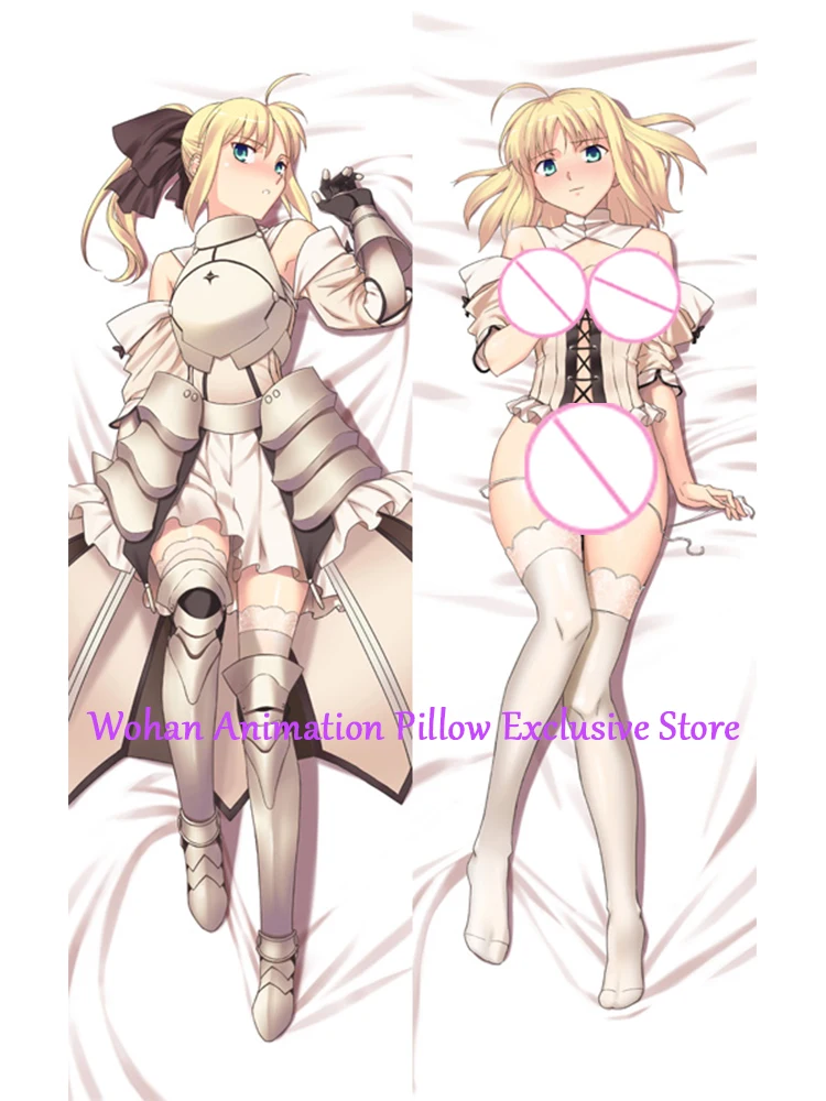 

Dakimakura Anime Pillow Cover Saber Lily Double Sided Print 2-Side Print Pillowcase Body Decoration