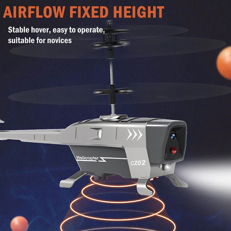 Remote Control Helicopter Toy with Obstacle Avoidance