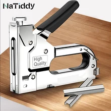 

Manual Staple Nail Guns Heavy Duty Staples Gun with Stapler Remover and 1000Pcs Staples Nails Gun for Decoration Repair Tools