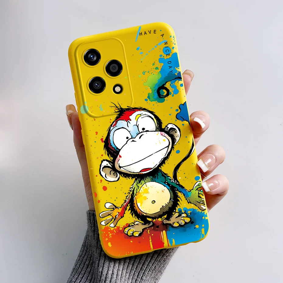 Cute Bear Cartoon Frog TPU Soft Silicone Phone Case Cover