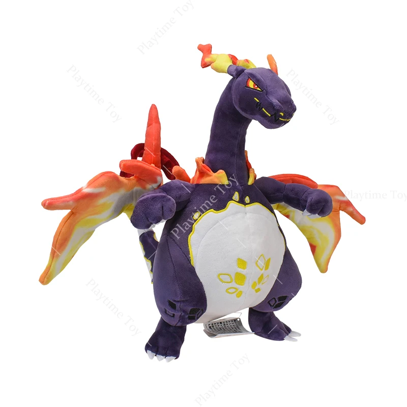 New Shiny Charizard Plush Toys Pokemon XY Fire Dragon Anime Movies Posket Monster Stuffed Toy Birthday Gift new ssm 1 43 gaz 52al 18 rotary head fire truck ural fire engine by start scale models diecast matel toys for collection gift