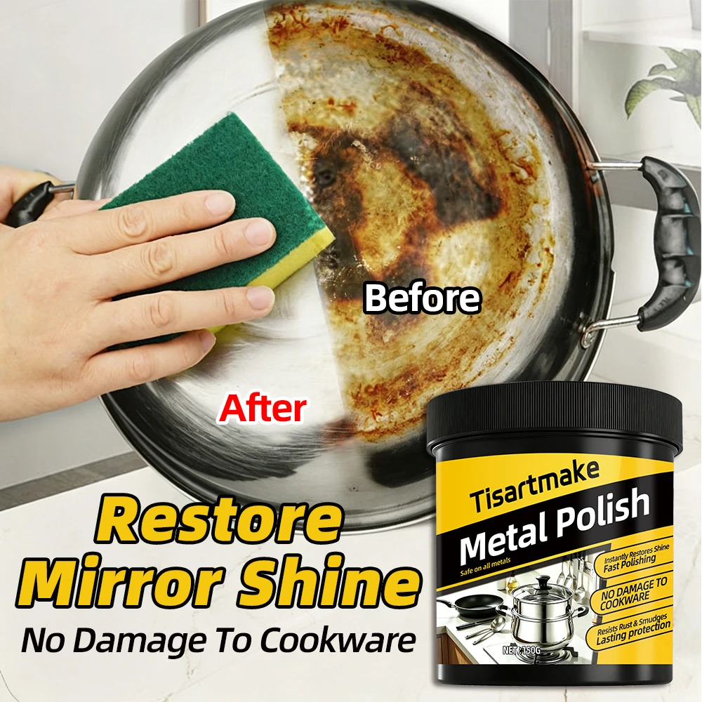 High-Performance All-Metal Polishing Paste - No Residue, Effortless Shine