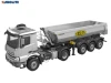 NEW KABOLITE 1/14 Scale 5801 RC Metal Tractor Truck With Trailer 4x4 RC Toys Painted Assembled Cars Vehicle Motor Model 2