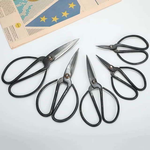 Classical style iron forging flange scissors for kitchen household and Garden Use iron wire scissor 3