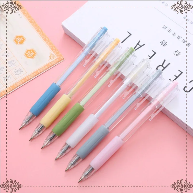 

Wholesale Creative Candy Color Press Gel Pens Set Cute Press Pen To Learn Stationery Office Water-based