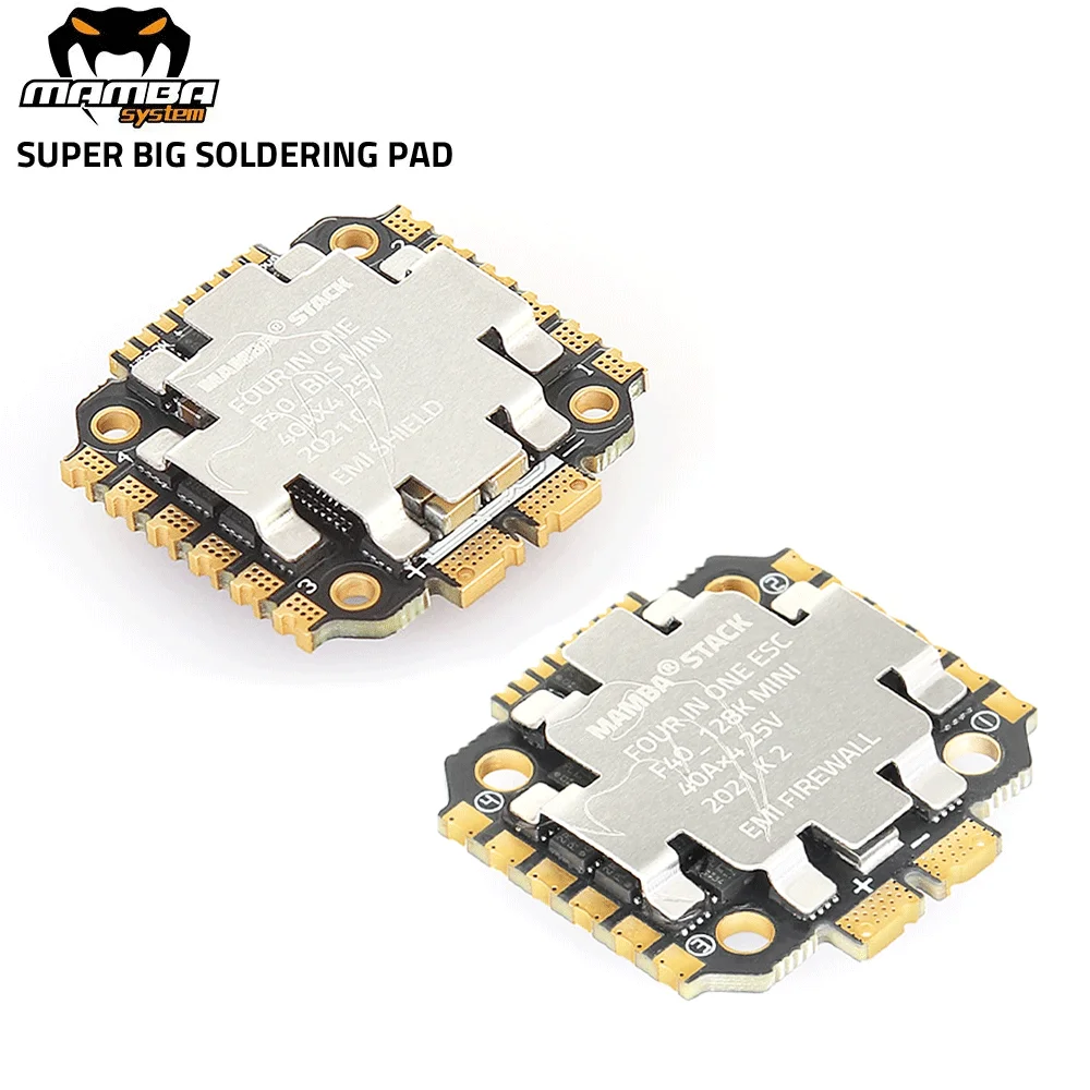 ESC 4in1 Dshot 300-600-1200 สำหรับโดรน FPV แข่งขัน