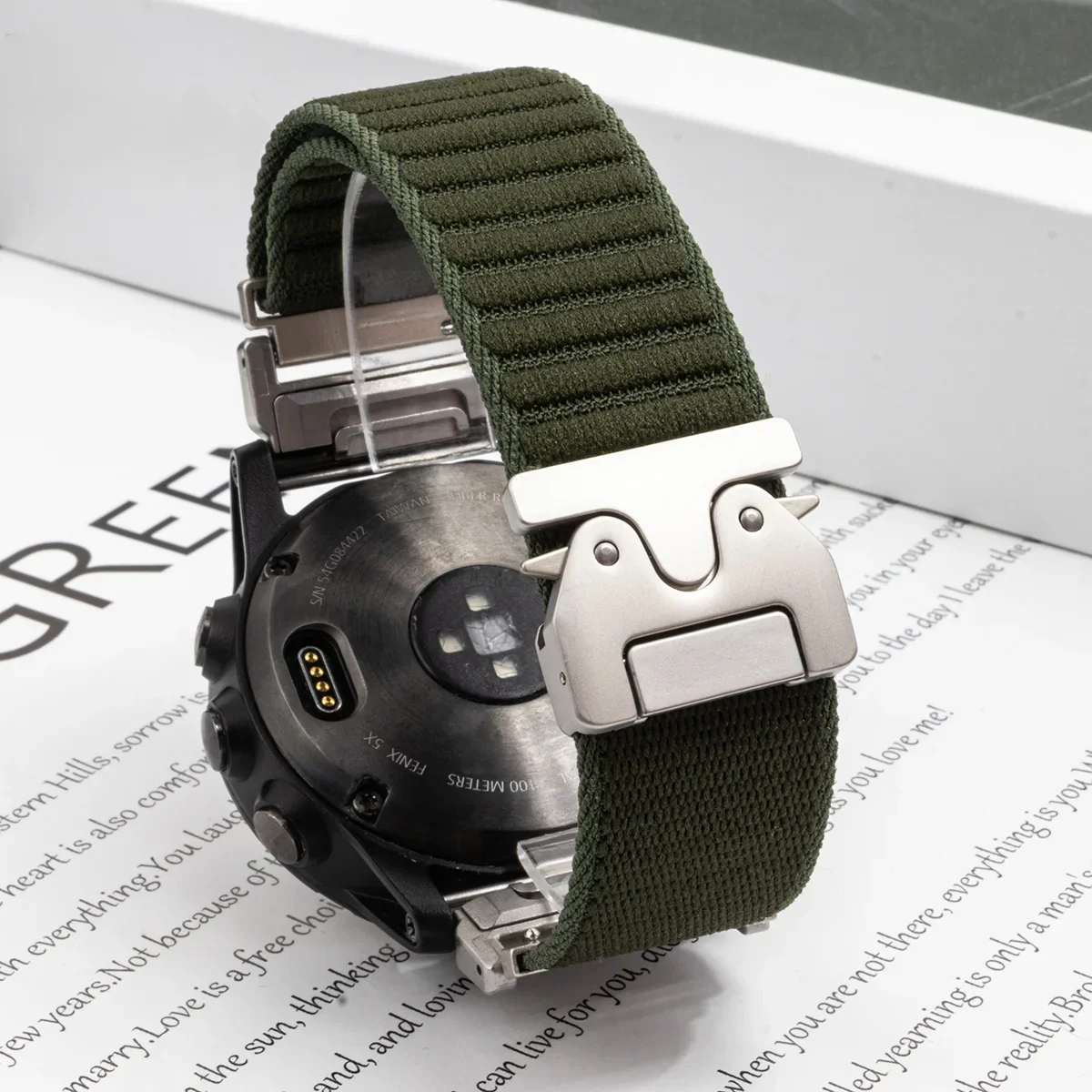Premium 26mm Parachute Nylon Loop Strap