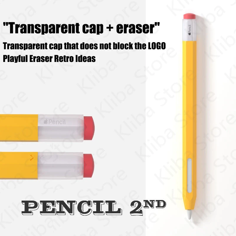 Silicone Pencil Case For Apple Pencil 2nd 1st Tablet Touch Stylus Pouch Portable Protective Cover — view 4