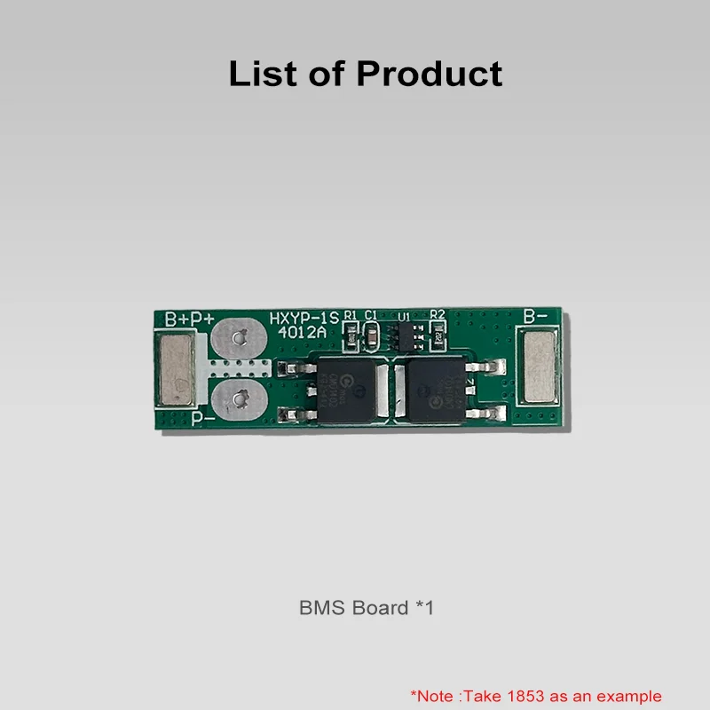 BMS 1S 12A 20A 25A 3.7V lithium battery protection board 18650 4.2V charging vol