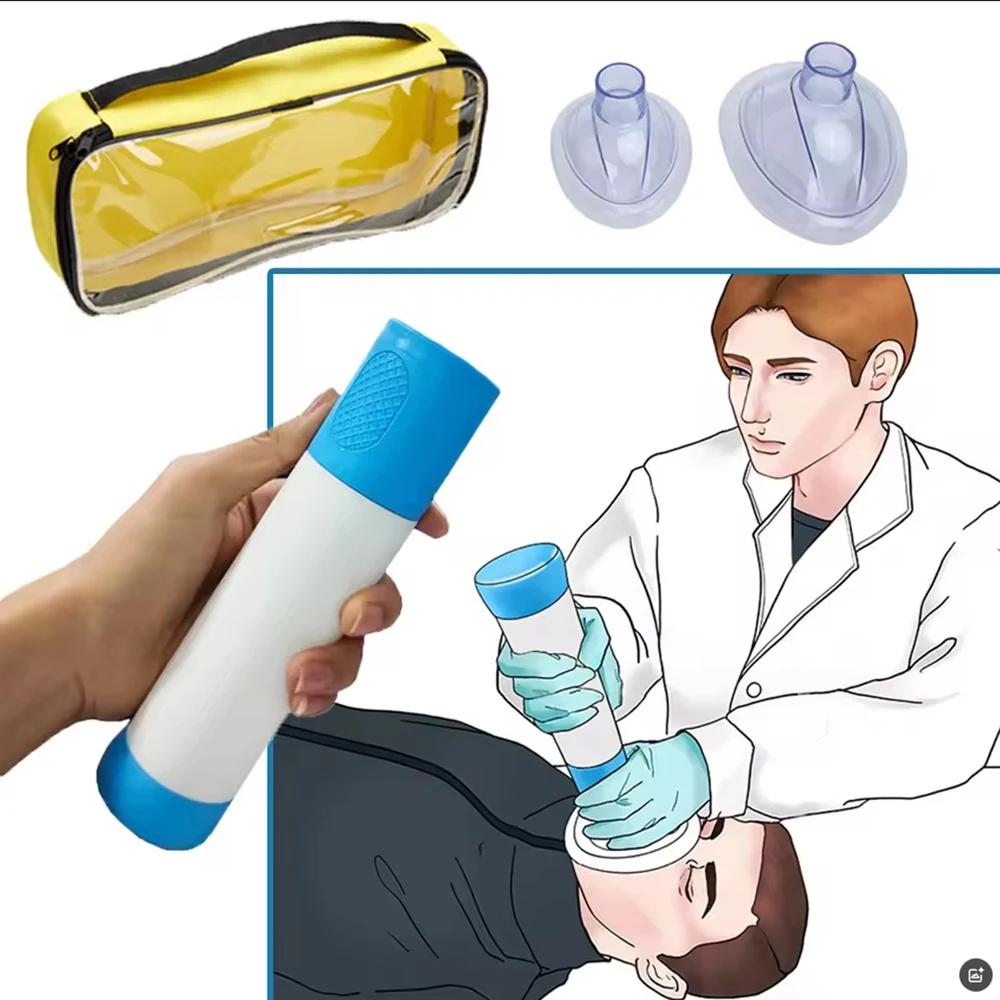 portable anti -family device, asphyxiation, emergency, life savings, suction, vac, antiastres device, first aid kit for childre