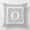 Nordic fall home decor autumn throw pillow case sofa Cushion cover velvet modern 45x45cm 45*45 50x50 60x60cm 40x40 50*50 letter 6