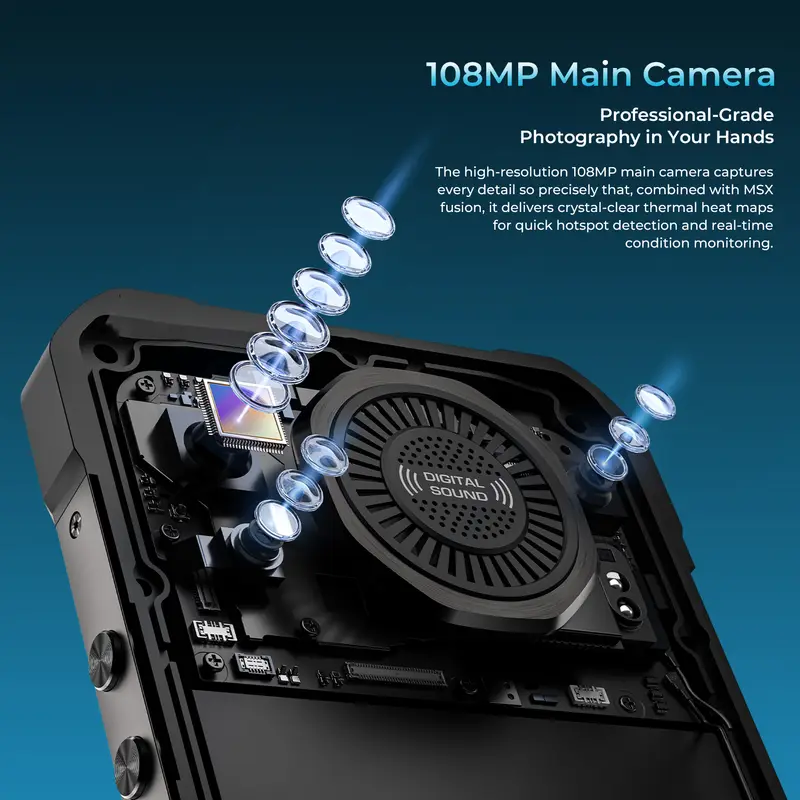 [NEW] OUKITEL WP61 20000mAh 5G Rugged Phone, 6.78'' HD+ Display 36GB(12+24)+512GB ROM, 108MP Camera Android 16 NFC Smartphone - Image 6