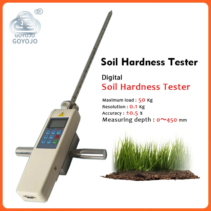 Digital Soil Hardness Tester Compaction Instrument AYD 2 Deep Insertion